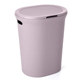 Laundry Basket with lid - light Pink